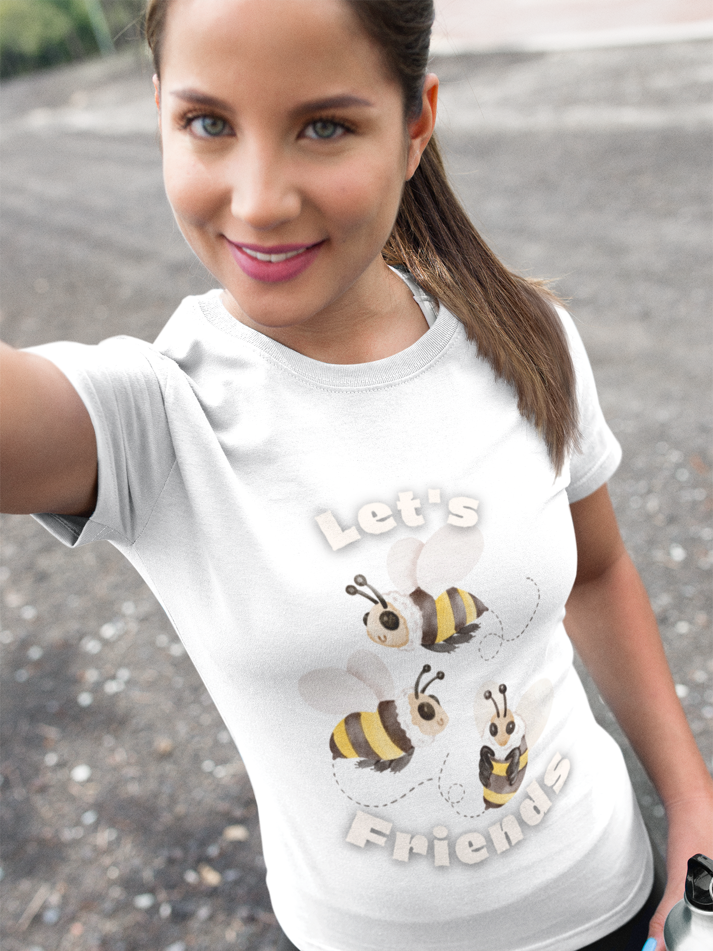 Let's Bee Friends- Unisex Premium t-shirt